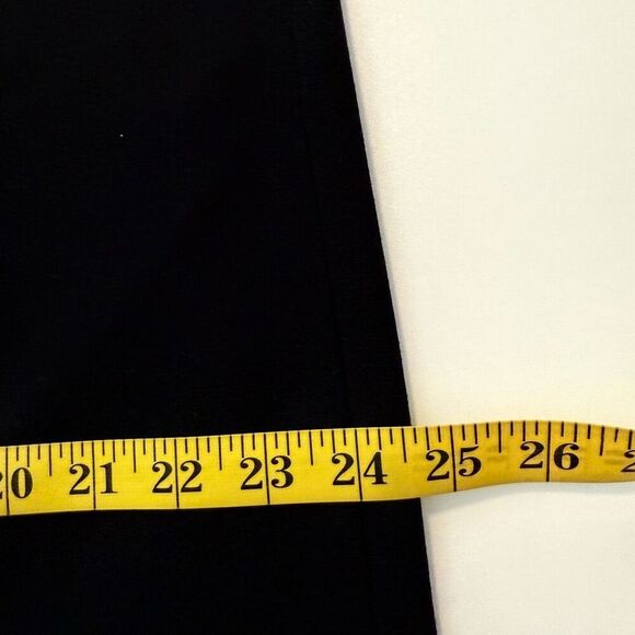 Chico’s Black Crepe Zip Pocket Open Jacket Sz 16 Elegant, Mob Wife, Minimalist - Picture 10 of 11